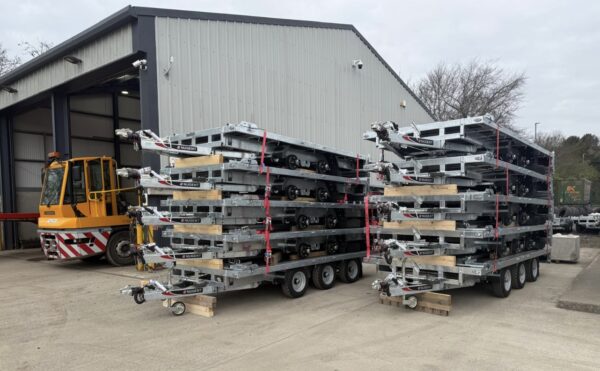 MTS Nugent Trailers latest load of Nugent Flatbeds