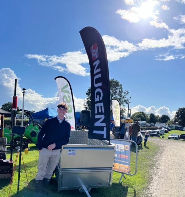 MTS Nugent Trailers show stand