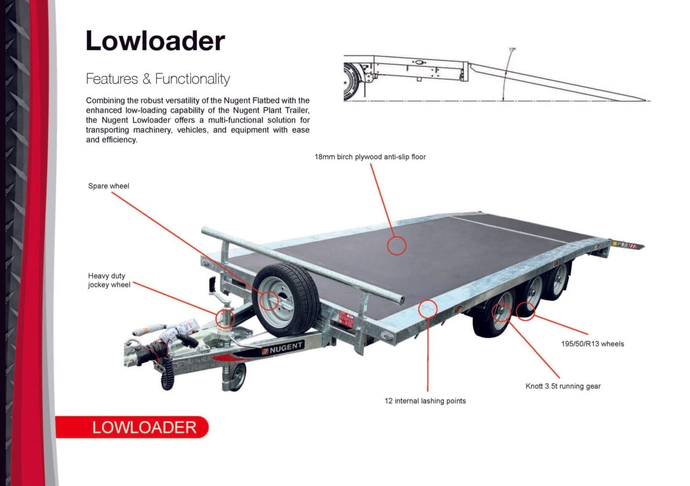 Nugent Trailer's Lowloader  Nugent Trailer's Lowloader