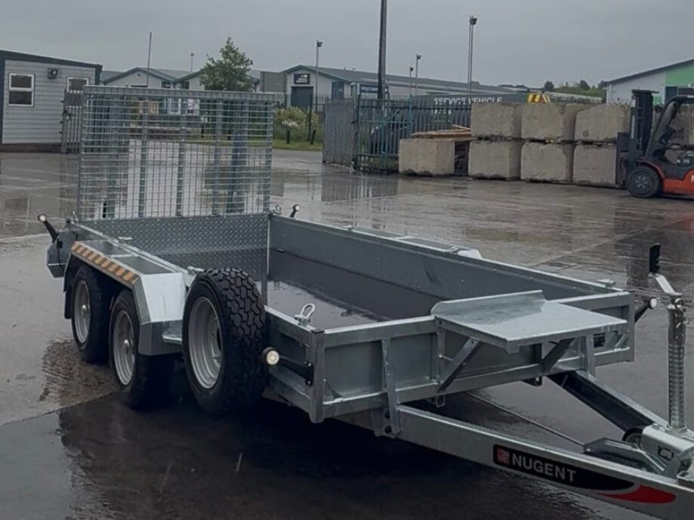 12'4' x 5'3" Twin Axle Plant Trailer